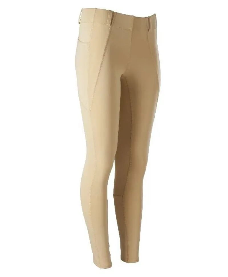 Legacy Ladies Riding Tights Cream-1