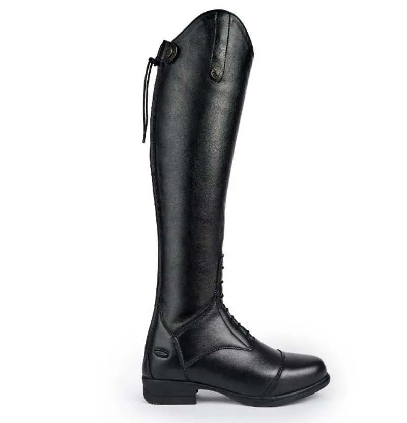 Moretta Luisa Synthetic Riding Boots - Child BLACK-1