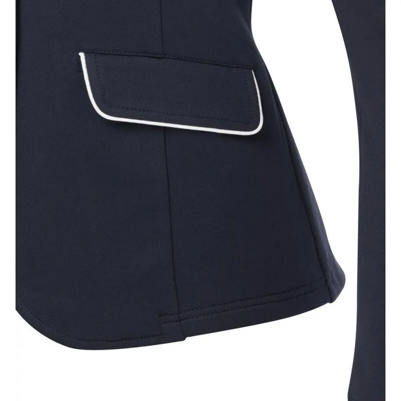 Equitheme Soft Classic Competition Jacket - Child Navy-8