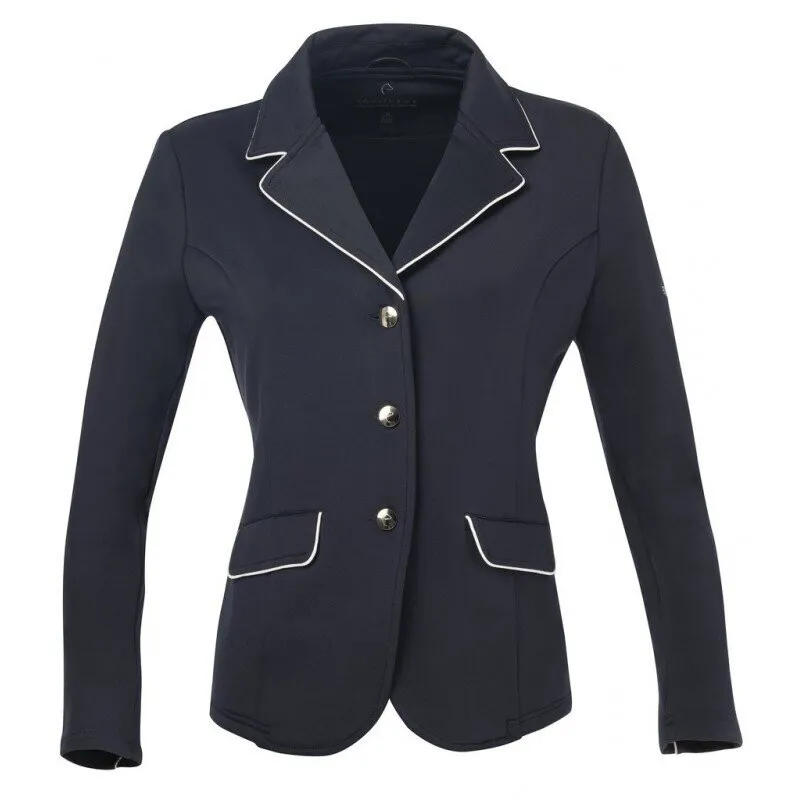 Equitheme Soft Classic Competition Jacket - Child Navy-7