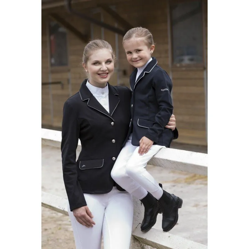 Equitheme Soft Classic Competition Jacket - Child Navy-2