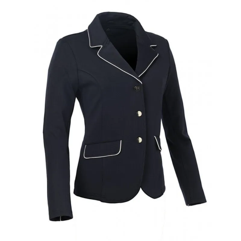 Equitheme Soft Classic Competition Jacket - Child Navy-4