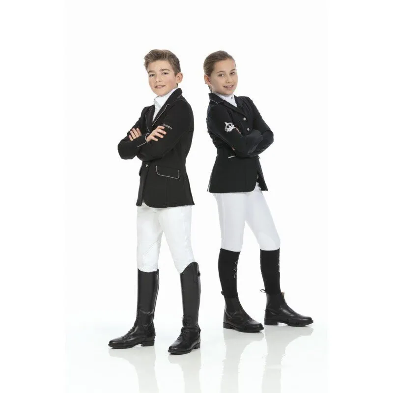 Equitheme Soft Classic Competition Jacket - Child black-2
