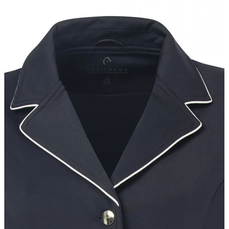 Equitheme Soft Classic Competition Jacket - Child Navy-9