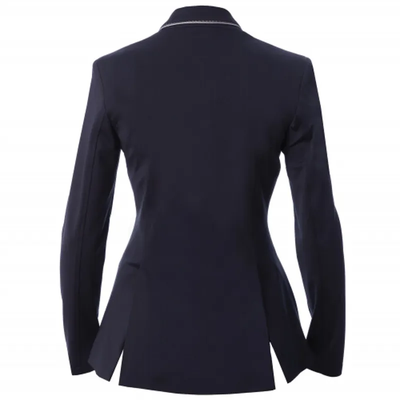 Equetech Jersey Deluxe Competition Jacket Navy Silver-2