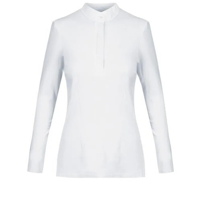 Equetech Ladies Thermal Cosy Stock Shirt White