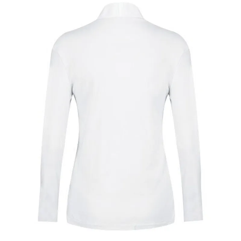 Equetech Ladies Thermal Cosy Stock Shirt White-1