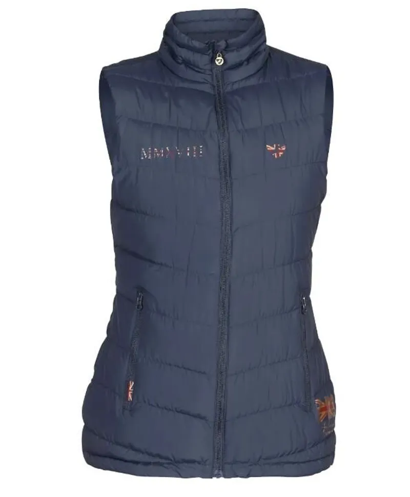 Aubrion Team Padded Gilet NAVY BLUE