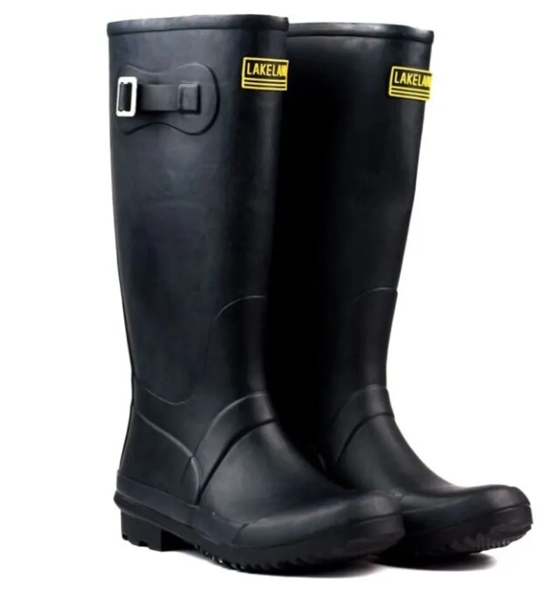 Lakeland Ladies Tall Wellington Boots Black