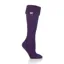 Heat Holders Ladies Wellington Boot Socks Purple 4-8