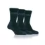 Jeep Men's 3 Pair Luxury Terrain Socks Green 6-11