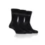 Jeep Men's 3 Pair Luxury Terrain Socks Black 6-11
