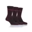Jeep Men's 3 Pair Luxury Terrain Socks Brown 6-11