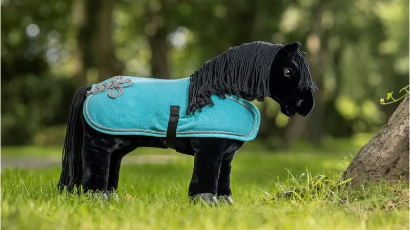 LeMieux Toy Pony Show Rug Azure-1