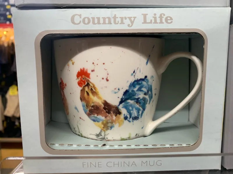 Country Life Cockril China Mug