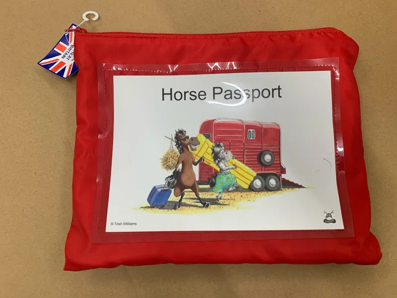 Spartan Passport Holders Red