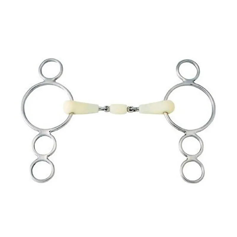 Happy Mouth 4 Ring Dutch Gag With Peanut