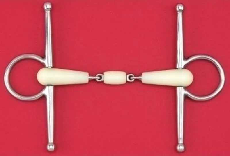 Happy Mouth Bits Happy Mouth Double Jointed Full Cheek Bit