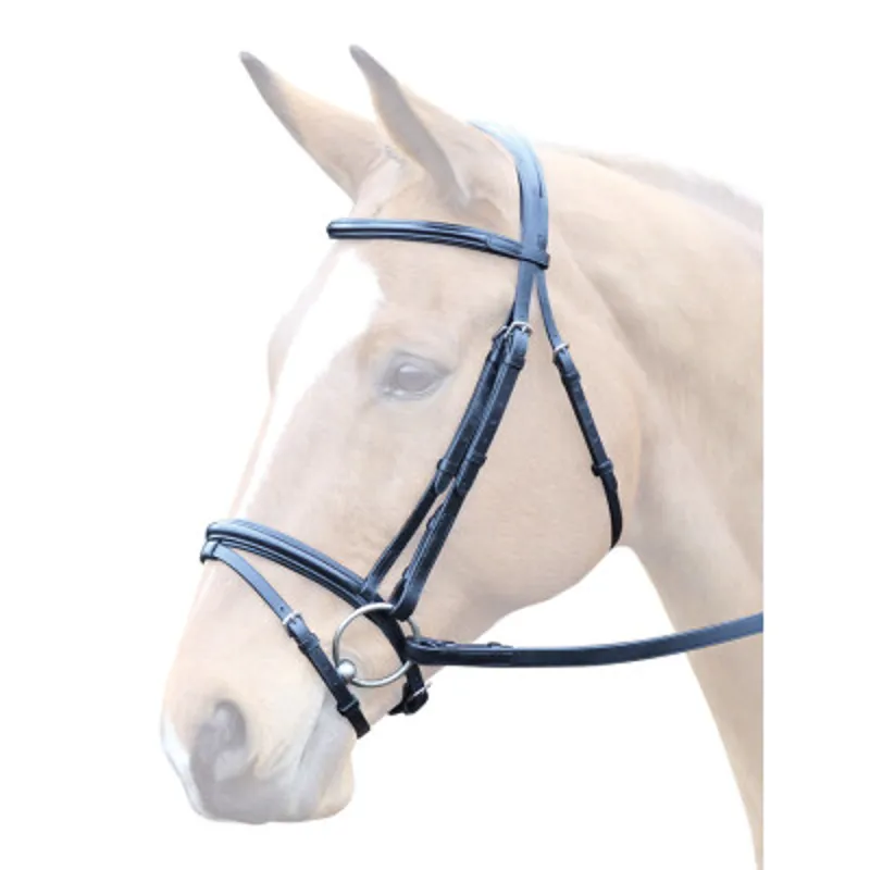 Bridleways Lavello Flash Bridle Black