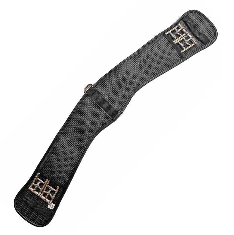 Harry Dabbs Curved Dressage Waffle Girth Black