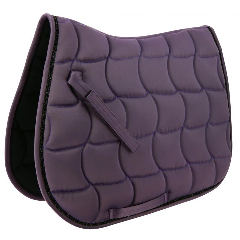 Equitheme Satin Saddle Pad Full Size Purple