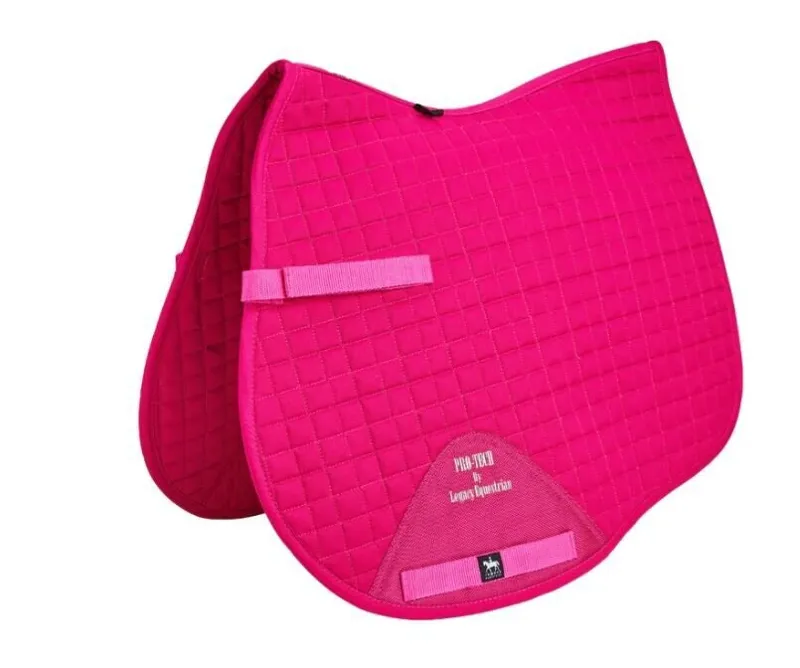 Legacy Pro Tech GP Saddle Pad Hot Pink
