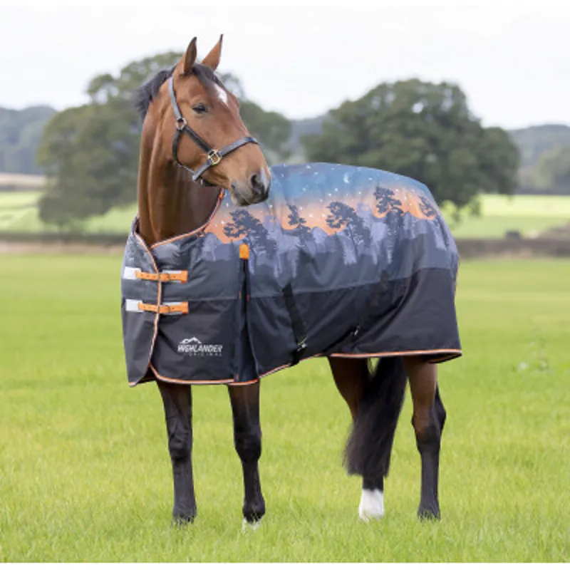 Highlander Original 200 Turnout Rug WINTER SUNSET