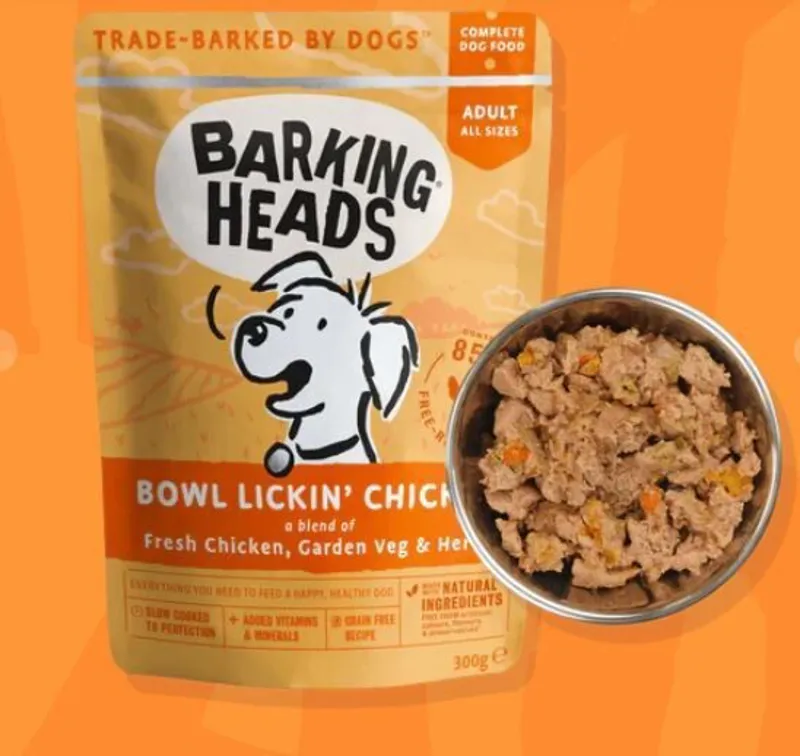 Barking Heads Bowl Lickin' Chicken Wet food