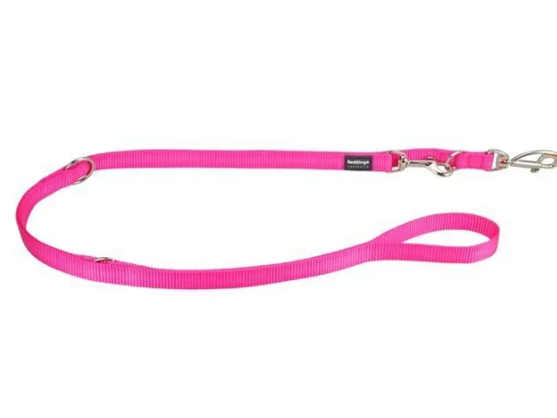 Red Dingo Multipurpose Lead  Hot Pink 2m Hot pink