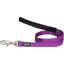 Red Dingo Plain 1.2m Dog Lead Purple