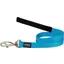 Red Dingo Plain 1.2m Dog Lead Turquoise