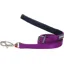 Red Dingo Plain Adjustable 1.8m Dog Lead Purple 
