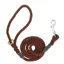 Animate Gun Dog Lead with Trigger Hook Brown