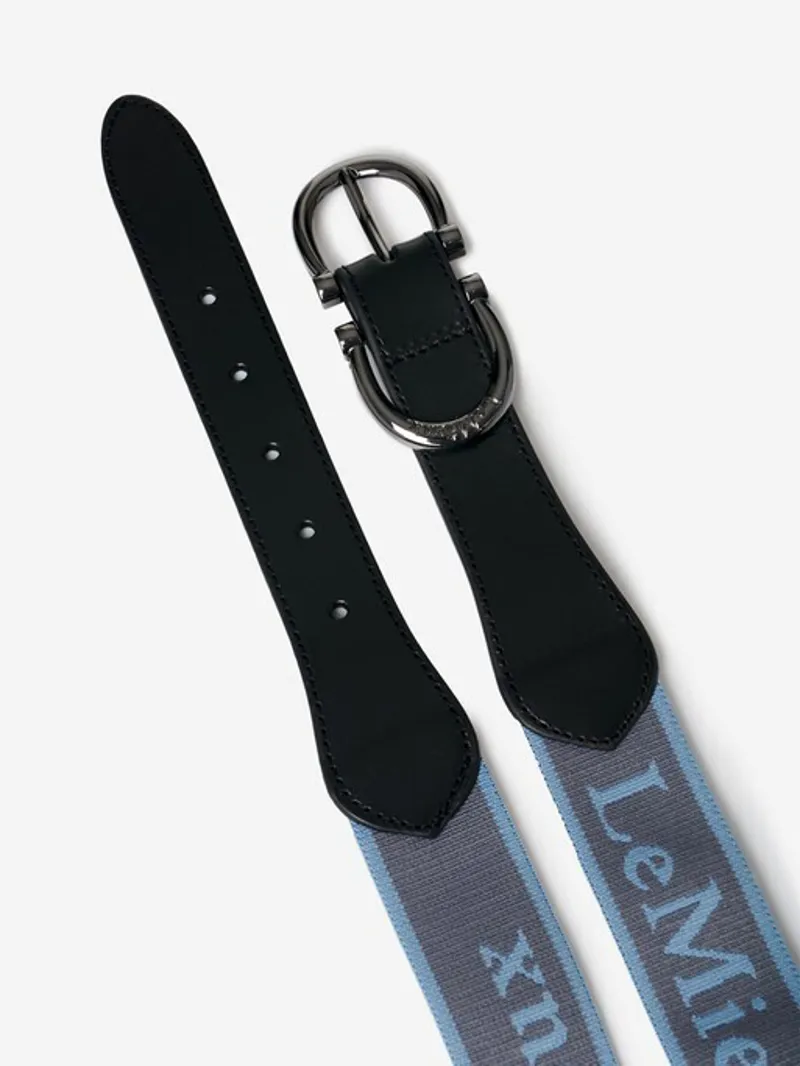 SS23 LeMieux Elasticated Belt Denim-1