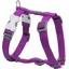Red Dingo Plain Dog Harness Purple