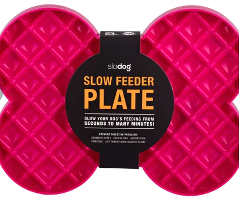 Lickimate Slodog Plate Pink