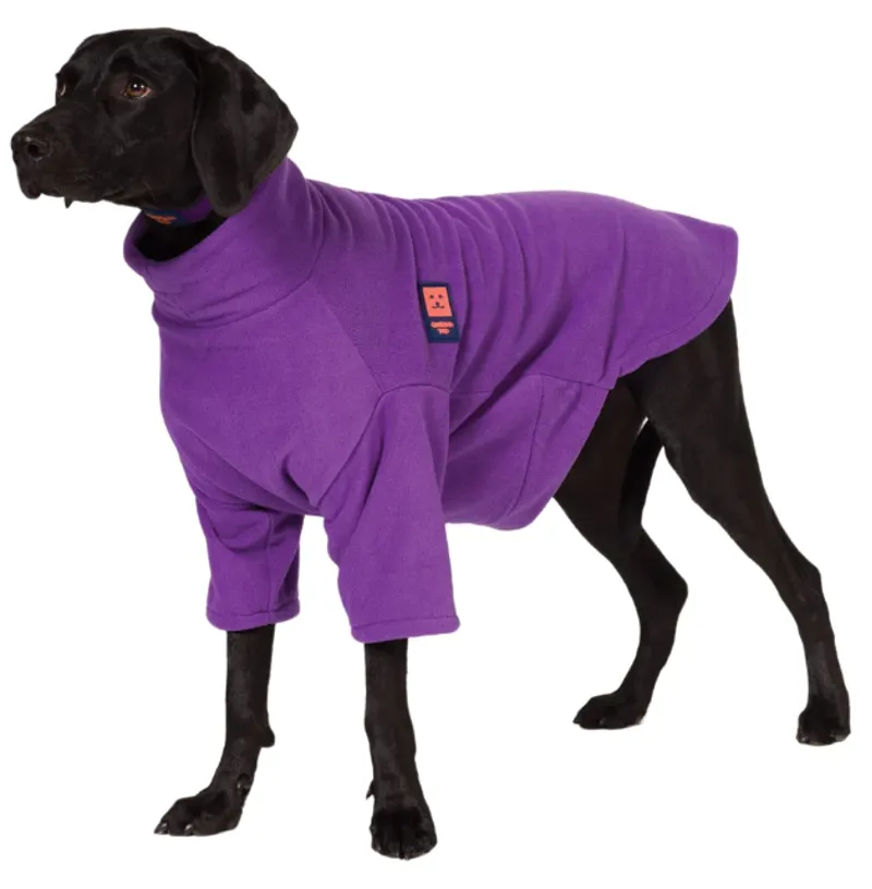 Ginger Ted - Fleece Jumper Purple