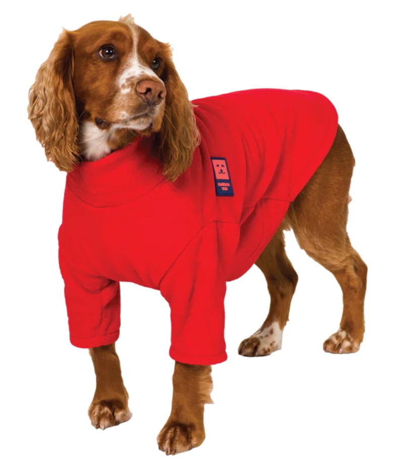 Ginger Ted - Fleece Jumper Red