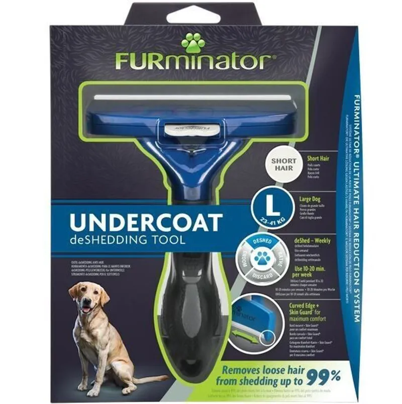 FURminator Undercoat deShedding Tool for Large Dogs-1
