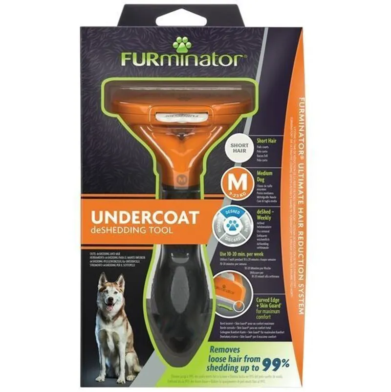 FURminator Undercoat deShedding Tool Medium Dog-1