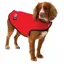 Ginger Ted Fleece Dog Coat Red