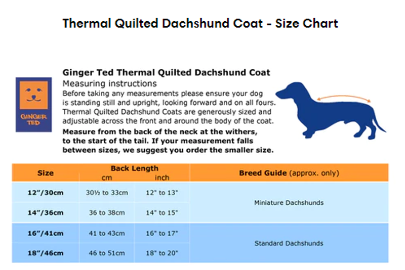 Thermal Harness Dachshund Quilted Coat Brown-2