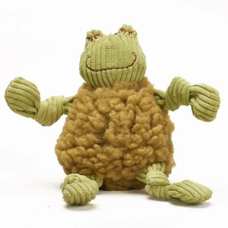 HuggleHound HuggleFleece Animal Toy Frog-3