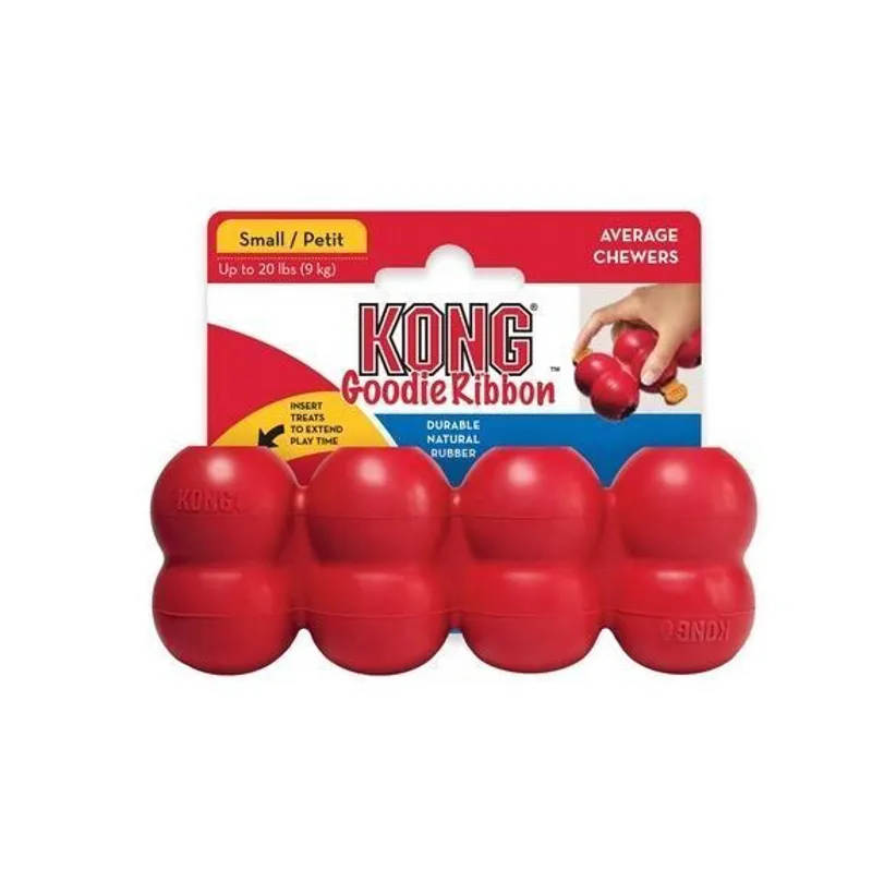 Kong Goodie Ribbon Red-1