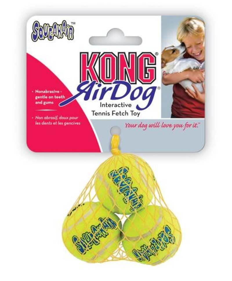 KONG Air Squeaker Tennis Ball -2