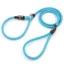 Bunty Slip-On Rope Dog Lead Blue