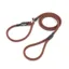 Bunty Slip-On Rope Dog Lead Brown
