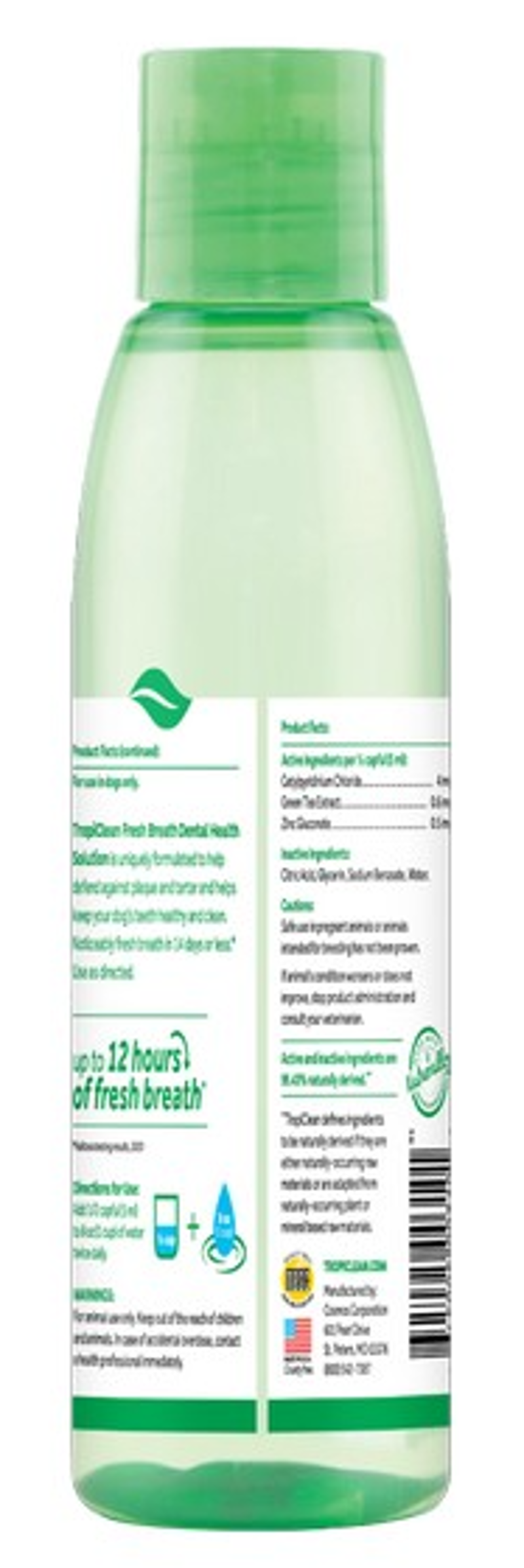 TropiClean Fresh Breath Dog Water Additive 236ml-1