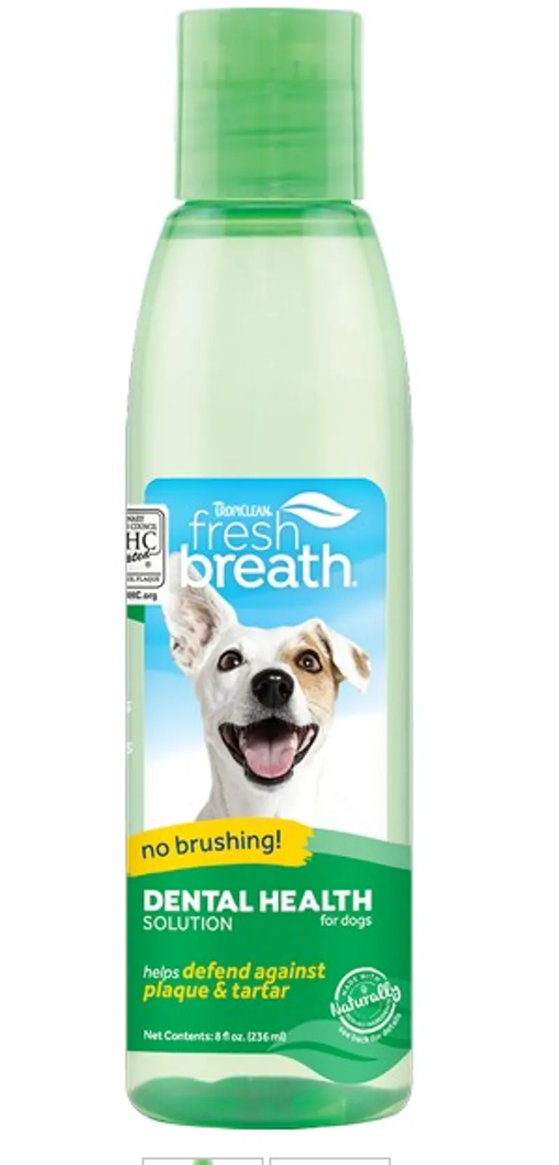 TropiClean Fresh Breath Dog Water Additive 236ml