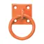 Perrys Tie Ring on Plate Orange